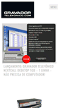 Mobile Screenshot of gravadortelefonico.com