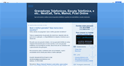 Desktop Screenshot of produtos-escuta-telefonica.gravadortelefonico.com