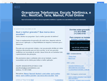 Tablet Screenshot of produtos-escuta-telefonica.gravadortelefonico.com
